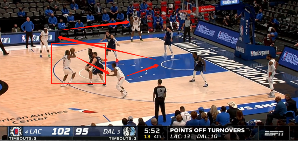  东契奇超神三分绝杀独行侠险胜快船迎五连胜